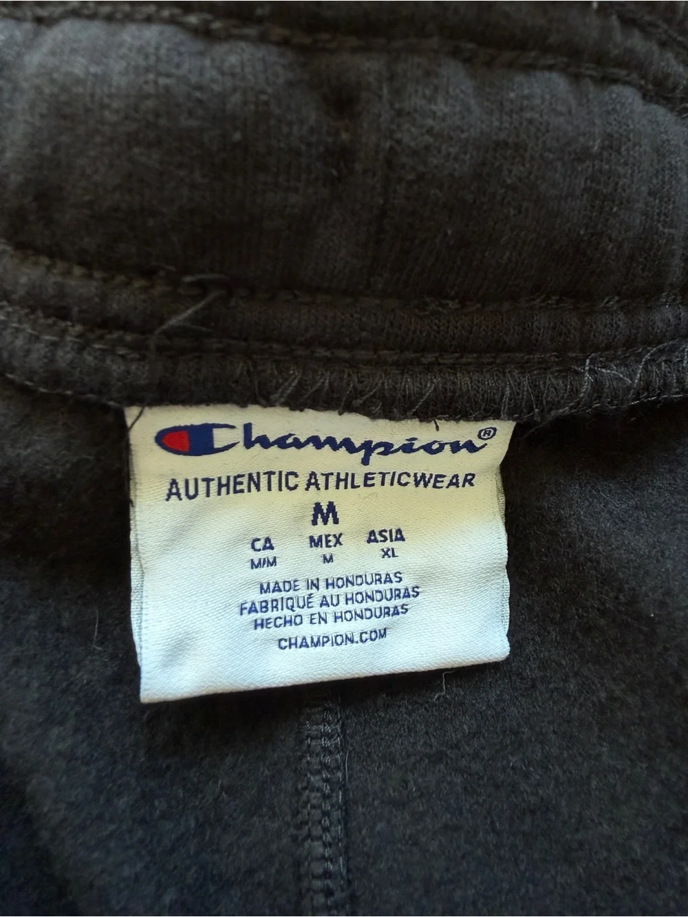 NWT Air Force Champion Black Sweat Shorts - Size M
